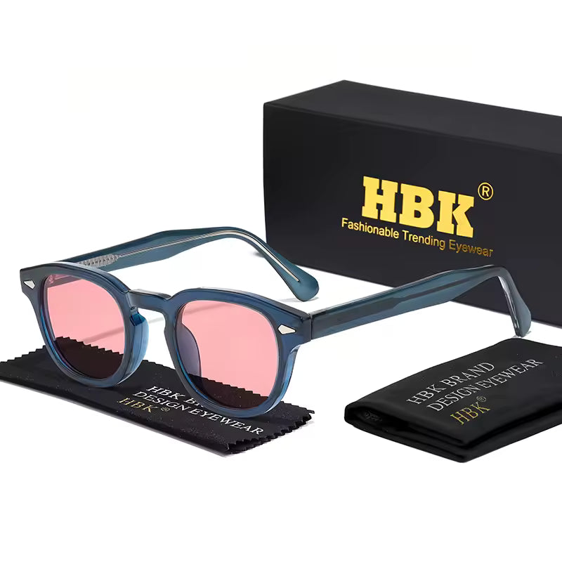 HBK Fashion Men's Sunglasses Gradient Lens