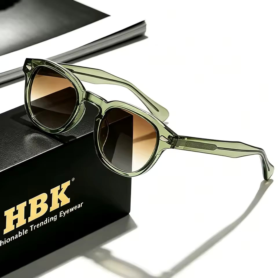 HBK Fashion Men's Sunglasses Gradient Lens